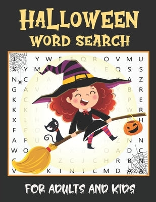 Halloween Word Search For Adults: Large Print Word Search Puzzle Book Fun For Adults And Kids by Puzzler, Autumn Pumpkin