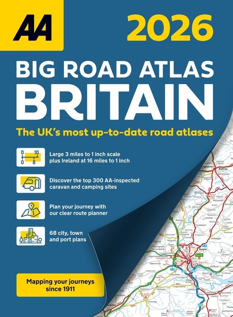 AA Big Road Atlas Britain 2026 by Publishing, Aa