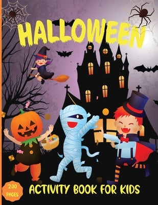 Halloween Activity Book for kids: Coloring, Scissors Skills and Dot Markers Workbook for kidsHalloween coloring and activity book for toddlers and kid by Publishing, Estelle B.