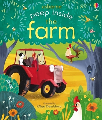 Peek Inside the Farm by Milbourne, Anna
