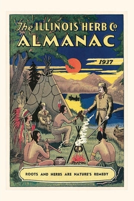 Vintage Journal Illinois Herb Almanac by Found Image Press