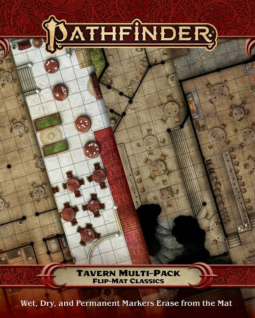 Pathfinder Flip-Mat Classics: Tavern Multi-Pack by Engle, Jason