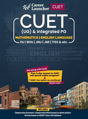 Cuet 2022: Mathematics and English Guide by Amit Singh & Shiva Kumar by Launcher, Career