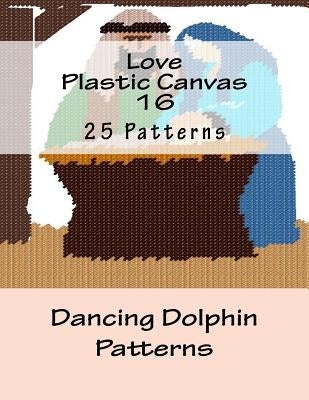Love Plastic Canvas 16 by Patterns, Dancing Dolphin