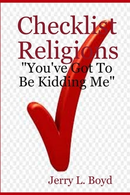 Checklist Religions by Boyd, Jerry L.