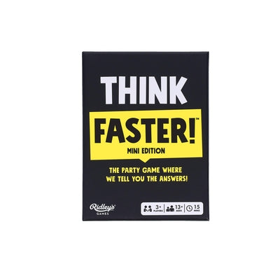 Think Faster!: The Party Game Where We Give You the Answers! by Ridley's Games