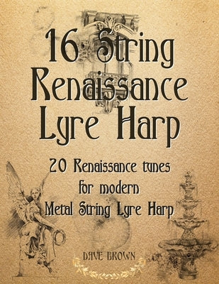 16 String Renaissance Lyre Harp by Brown, Dave