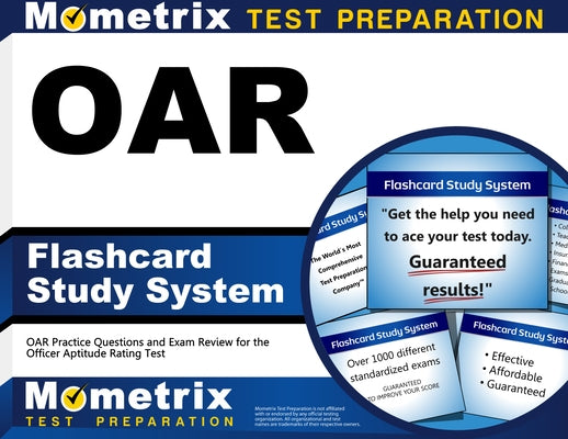Oar Flashcard Study System: Oar Practice Questions and Exam Review for the Officer Aptitude Rating Test by Mometrix