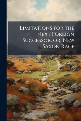 Limitations for the Next Foreign Successor, or, New Saxon Race: Debated in a Conference Betwixt two Gentlemen .. by Anonymous