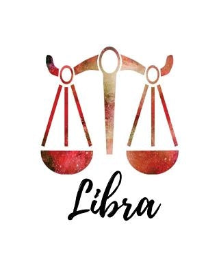 Libra: Libra Cornell Notes Red by Journals, My Astrology
