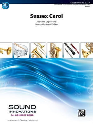 Sussex Carol: Conductor Score by Sheldon, Robert