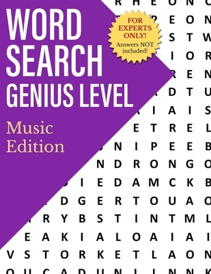 Word Search Genius Level: Music Edition by Smith, Paul Andrew