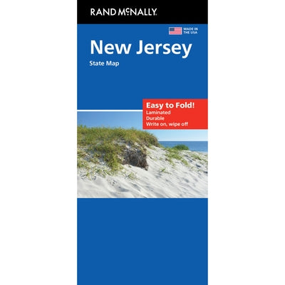 New Jersey Easy to Fold State Map: Njbu by Rand McNally