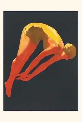 Vintage Journal Diving Poster by Found Image Press