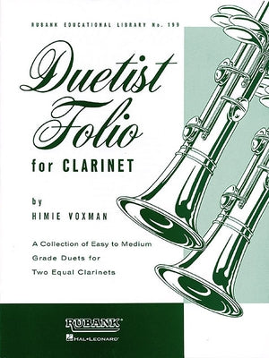 Duetist Folio for Clarinet: Easy to Medium by Hal Leonard Corp