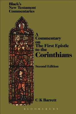 First Epistle to the Corinthians by Barrett, C. K.