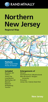 Rand McNally Folded Map: Northern New Jersey Regional Map by Rand McNally