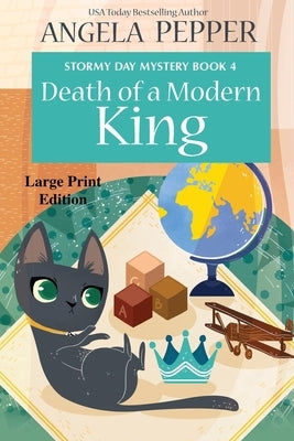 Death of a Modern King - Large Print by Pepper, Angela