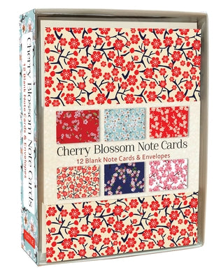 Cherry Blossom Note Cards: 12 Blank Note Cards & Envelopes (4 X 6 Inch Cards in a Box) by Tuttle Editors