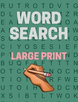 Word Search Large Print: Large Print Word Search Books for Seniors and Adults (Vol. 16) by Journals, Getelan