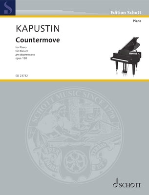 Kapustin: Countermove Op. 130 for Piano by Kapustin, Nikolai