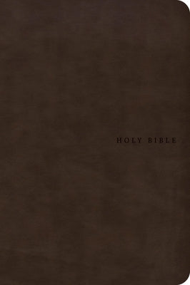 NASB Super Giant Print Reference Bible, Value Edition, Brown Leathertouch by Holman Bible Publishers