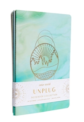 Unplug Sewn Notebook Collection (Set of 3) by Insight Editions