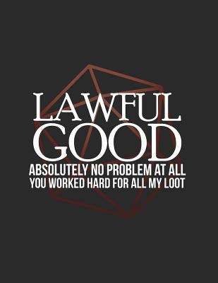 Lawful Good: RPG Alignment Themed Mapping and Notes Note by Mapping, Cutiepie