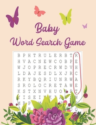 Baby Word Search Game: BABY WORD SEARCH, shower fun activity, Baby Shower Games Printable, Mexican Word Search by Nafia, Alae