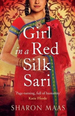 Girl in a Red Silk Sari by Maas, Sharon