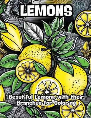 Lemons: Beautiful Lemons with their Branches for Coloring by Contenidos Creativos