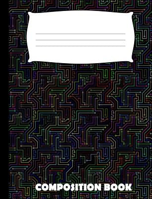 Composition Book: Rainbow Composition Notebook Wide Ruled by Publishing, Pinnacle Novelty