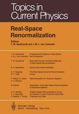 Real-Space Renormalization by Burkhardt, T. W.