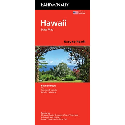 Rand McNally Easy to Read: Hawaii State Map by Rand McNally