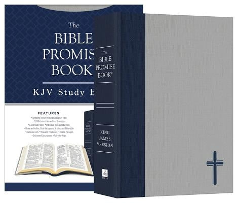 The Bible Promise Book KJV Bible--Oxford Navy by Compiled by Barbour Staff