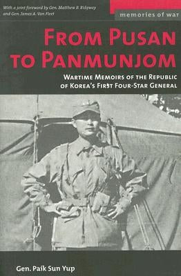 From Pusan to Panmunjon by Sun Yup, Paik