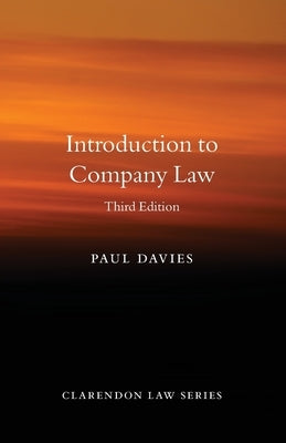 Introduction to Company Law by Davies, Paul