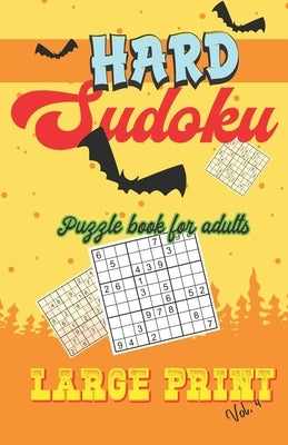 Hard Sudoku Puzzle Book for Adults Large Print: Sudoku Book with One Puzzle Per Page - 101 Puzzles - Hard - Volume 4 - 5,5'' x 8,5'' by Sweet Witch