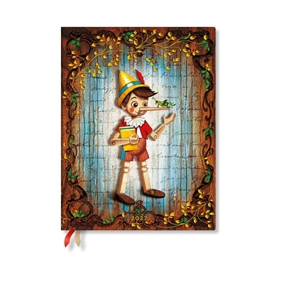 2027 Carlo Collodi, Pinocchio Ultra Softcover 12-Month Daily Planner, 432pg, 80gsm by Paperblanks (Fairy Tale Collection) by Paperblanks