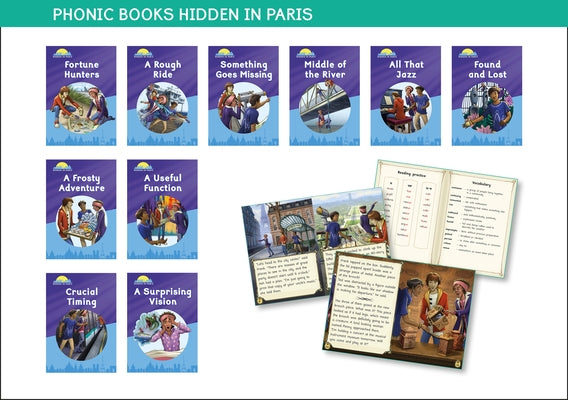 Phonic Books Hidden in Paris: Decodeable Books for Catch-Up by Phonic Books