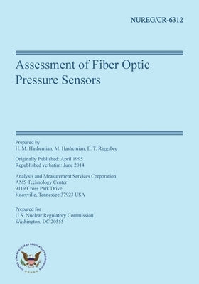 Assessment of Fiber Optic Pressure Sensors by Black, C. L.