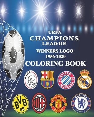 UEFA Champions League Winners Logo 1956-2020 Coloring Book by Fariwar