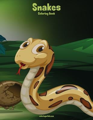 Snakes Coloring Book 1 by Snels, Nick