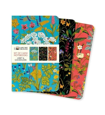 Lisbet and Gocken Jobs Set of 3 Mini Notebooks by Flame Tree Studio
