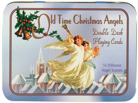 Old Time Christmas Angels Double Deck Card Game: 54 Different Angel Scenes by U. S. Games Systems