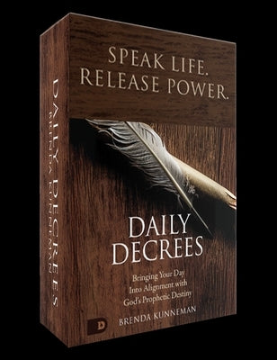 Daily Decree Card Deck by Kunneman, Brenda