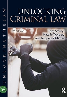 Unlocking Criminal Law by Martin, Jacqueline