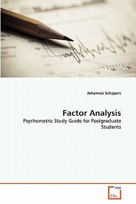 Factor Analysis by Schepers, Johannes