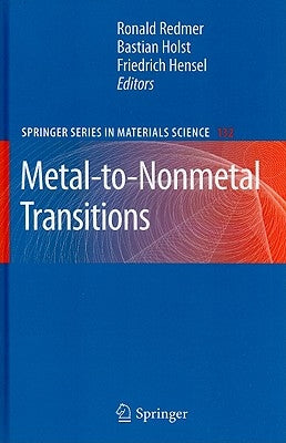 Metal-To-Nonmetal Transitions by Redmer, Ronald