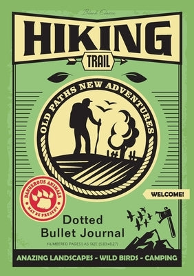 Dotted Bullet Journal: Medium A5 - 5.83X8.27 (Hiking Trail) by Blank Classic